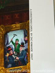 MaxSold Auction: A Christmas Carol By Zac Kinkade Print on Canvas - Cupertino (California, USA) SELLER MANAGED Downsizing Online Auction - Rollingdell Drive (CONDO)