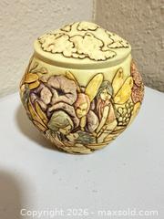 MaxSold Auction: Jardinia Fairy Resin Trinket Box, Small - Cupertino (California, USA) SELLER MANAGED Downsizing Online Auction - Rollingdell Drive (CONDO)
