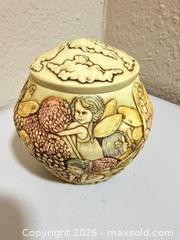 MaxSold Auction: Jardinia Fairy Resin Trinket Box, Small - Cupertino (California, USA) SELLER MANAGED Downsizing Online Auction - Rollingdell Drive (CONDO)