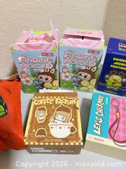 MaxSold Auction: Lot of 5–10 Collectible Blind Box Figures & Plush Keychains Popmart - Cupertino (California, USA) SELLER MANAGED Downsizing Online Auction - Rollingdell Drive (CONDO)