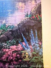 MaxSold Auction: Qty 4 I See The Light Tangled Thomas Kinkade Studios Print on Canvas Disney Smaller Size - Cupertino (California, USA) SELLER MANAGED Downsizing Online Auction - Rollingdell Drive (CONDO)