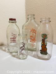 MaxSold Auction: Vintage Williams, Peninsula Dairy & Hillsdale Dairy Glass Milk Bottles Scooby Doo - Cupertino (California, USA) SELLER MANAGED Downsizing Online Auction - Rollingdell Drive (CONDO)