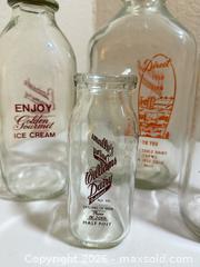 MaxSold Auction: Vintage Williams, Peninsula Dairy & Hillsdale Dairy Glass Milk Bottles Scooby Doo - Cupertino (California, USA) SELLER MANAGED Downsizing Online Auction - Rollingdell Drive (CONDO)