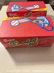 MaxSold Auction: 1980s Baseball Trading Cards Lot - 2 Boxes (Aprox. 600 Cards) - Wake Forest (North Carolina, USA) SELLER MANAGED Downsizing Online Auction -  Marbank Street