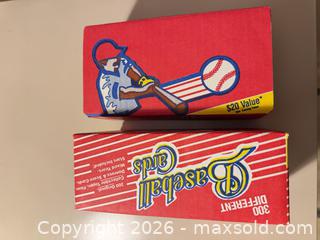 MaxSold Auction: 1980s Baseball Trading Cards Lot - 2 Boxes (Aprox. 600 Cards) - Wake Forest (North Carolina, USA) SELLER MANAGED Downsizing Online Auction -  Marbank Street