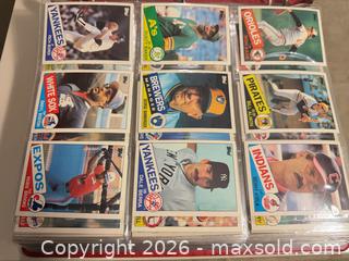 MaxSold Auction: 1980s Topps Baseball Card Collection, 50–200 Cards - Wake Forest (North Carolina, USA) PARTNER MANAGED Downsizing Online Auction -  Marbank Street