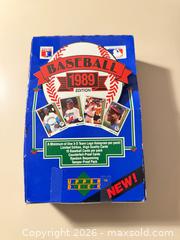 MaxSold Auction: 1989 Upper Deck Baseball Card Box with Sealed Packs - Wake Forest (North Carolina, USA) SELLER MANAGED Downsizing Online Auction -  Marbank Street
