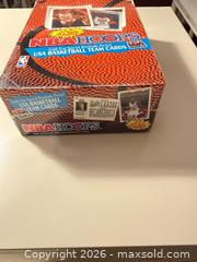 MaxSold Auction: 1991-92 NBA Hoops Wax Box — 36 Packs (15 cards/pack) - Wake Forest (North Carolina, USA) SELLER MANAGED Downsizing Online Auction -  Marbank Street