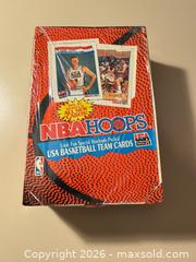 MaxSold Auction: 1991/92 NBA Hoops Full Sealed Box Basketball Trading Cards - Wake Forest (North Carolina, USA) SELLER MANAGED Downsizing Online Auction -  Marbank Street