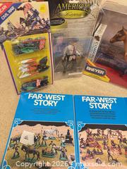 MaxSold Auction: Assorted Toy Soldiers & Model Horses — Breyer, American Legends, Atlantic - Wake Forest (North Carolina, USA) SELLER MANAGED Downsizing Online Auction -  Marbank Street