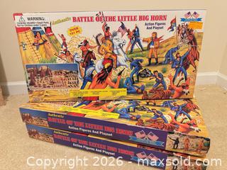 MaxSold Auction: BMC Toys Battle of the Little Big Horn Western Action Playsets - Wake Forest (North Carolina, USA) PARTNER MANAGED Downsizing Online Auction -  Marbank Street