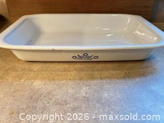 MaxSold Auction: CorningWare Blue Cornflower 2 Roasters + 10" Skillet - Wake Forest (North Carolina, USA) PARTNER MANAGED Downsizing Online Auction -  Marbank Street