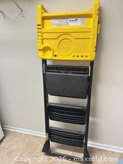 MaxSold Auction: Cosco Steel Frame Folding Step Stool / Step Ladder - Wake Forest (North Carolina, USA) PARTNER MANAGED Downsizing Online Auction -  Marbank Street