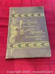 MaxSold Auction: Frank Leslie's Illustrated Historical Register (Centennial Exposition, 1876) - Wake Forest (North Carolina, USA) PARTNER MANAGED Downsizing Online Auction -  Marbank Street