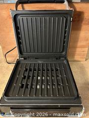 MaxSold Auction: George Foreman Stainless Steel Electric Contact Grill - Wake Forest (North Carolina, USA) SELLER MANAGED Downsizing Online Auction -  Marbank Street