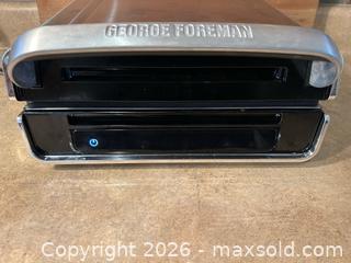 MaxSold Auction: George Foreman Stainless Steel Electric Contact Grill - Wake Forest (North Carolina, USA) SELLER MANAGED Downsizing Online Auction -  Marbank Street