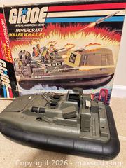 MaxSold Auction: G.I. Joe Killer W.H.A.L.E. Hovercraft (Vintage 1980s) - Wake Forest (North Carolina, USA) SELLER MANAGED Downsizing Online Auction -  Marbank Street