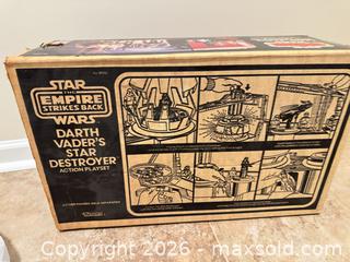 MaxSold Auction: Kenner Darth Vader's Star Destroyer Playset (Vintage 1980s) - Wake Forest (North Carolina, USA) SELLER MANAGED Downsizing Online Auction -  Marbank Street