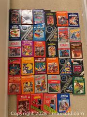 MaxSold Auction: Lot of 30–40 Vintage Video Game BOXES ONLY- NO CARTRIDGES, Popular Titles - Wake Forest (North Carolina, USA) PARTNER MANAGED Downsizing Online Auction -  Marbank Street