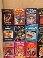 MaxSold Auction: Lot of 30–40 Vintage Video Game BOXES ONLY- NO CARTRIDGES, Popular Titles - Wake Forest (North Carolina, USA) PARTNER MANAGED Downsizing Online Auction -  Marbank Street