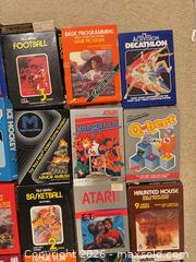 MaxSold Auction: Lot of 30–40 Vintage Video Game BOXES ONLY- NO CARTRIDGES, Popular Titles - Wake Forest (North Carolina, USA) PARTNER MANAGED Downsizing Online Auction -  Marbank Street