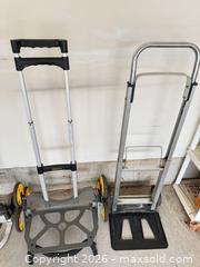 MaxSold Auction: Lot of 4 Folding Hand Trucks / Dollies - Wake Forest (North Carolina, USA) SELLER MANAGED Downsizing Online Auction -  Marbank Street