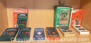 MaxSold Auction: Mattel Handheld Electronic Games Lot of 6 - Wake Forest (North Carolina, USA) SELLER MANAGED Downsizing Online Auction -  Marbank Street