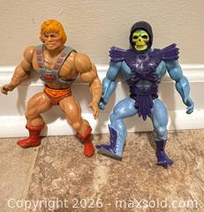 MaxSold Auction: Mattel He-Man & Skeletor Action Figures - Wake Forest (North Carolina, USA) SELLER MANAGED Downsizing Online Auction -  Marbank Street