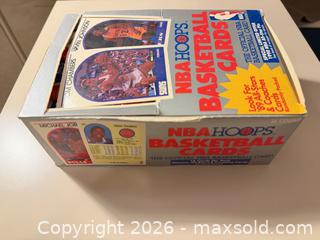 MaxSold Auction: NBA Hoops 1989/1990 Box with Individual Packs - Wake Forest (North Carolina, USA) SELLER MANAGED Downsizing Online Auction -  Marbank Street