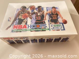 MaxSold Auction: NBA Hoops 1992-93 Series I Hobby Factory Box - Wake Forest (North Carolina, USA) PARTNER MANAGED Downsizing Online Auction -  Marbank Street