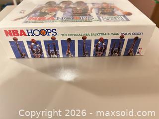 MaxSold Auction: NBA Hoops 1992-93 Series I Hobby Factory Box - Wake Forest (North Carolina, USA) PARTNER MANAGED Downsizing Online Auction -  Marbank Street