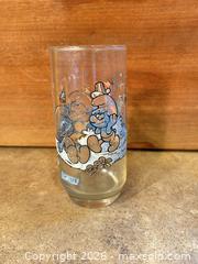 MaxSold Auction: Set of 4 Multicolor Printed Glass Tumblers — Muppets & Smurfs - Wake Forest (North Carolina, USA) SELLER MANAGED Downsizing Online Auction -  Marbank Street