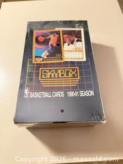 MaxSold Auction: SkyBox 1990-91 Basketball Factory Box (Magic Johnson) - Wake Forest (North Carolina, USA) SELLER MANAGED Downsizing Online Auction -  Marbank Street