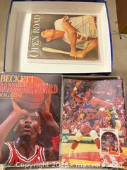 MaxSold Auction: Sports Memorabilia Lot: Magazines, Books, Calendars, Posters, Cards - Wake Forest (North Carolina, USA) PARTNER MANAGED Downsizing Online Auction -  Marbank Street