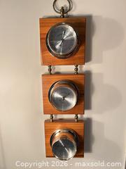 MaxSold Auction: Springfield Vintage Mid-Century Wall-Mounted Weather Station - Wake Forest (North Carolina, USA) PARTNER MANAGED Downsizing Online Auction -  Marbank Street
