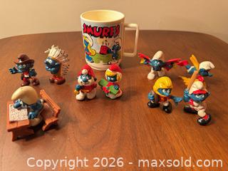 MaxSold Auction: The Smurfs Plastic/Vinyl Collectible Figurine Set - Wake Forest (North Carolina, USA) SELLER MANAGED Downsizing Online Auction -  Marbank Street