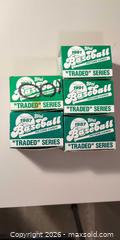 MaxSold Auction: Topps 1987 & 1991 Traded Series Baseball Card Boxes — Lot of 5 - Wake Forest (North Carolina, USA) SELLER MANAGED Downsizing Online Auction -  Marbank Street