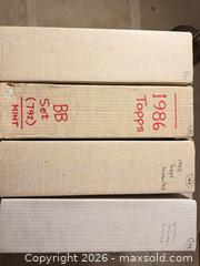 MaxSold Auction: Topps Baseball Cards Unsorted Bulk Lot, 500–1000+ Cards - Wake Forest (North Carolina, USA) SELLER MANAGED Downsizing Online Auction -  Marbank Street