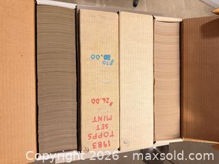 MaxSold Auction: Trading Card Lot — Topps, Hoops & Mixed Sets ~1000 - Wake Forest (North Carolina, USA) SELLER MANAGED Downsizing Online Auction -  Marbank Street