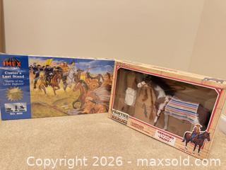 MaxSold Auction: Western Toy Figures: Custer's Last Stand & Geronimo Sets - Wake Forest (North Carolina, USA) PARTNER MANAGED Downsizing Online Auction -  Marbank Street