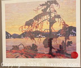 MaxSold Auction: Professionally framed and numbered print by Group of Seven artist Tom Thomson....."The Jack Pine" - St. Catharines (Ontario, Canada) SELLER MANAGED Estate Sale Online Auction - Leaside Drive (CONDO)