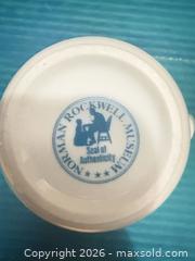 MaxSold Auction: Norman Rockwell 'The Toymaker' Porcelain Mug with Gold Trim - Clarington (Ontario, Canada) SELLER MANAGED Downsizing Online Auction - Trulls Road