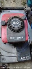 MaxSold Auction: Craftsman 5.0 HP 22 inch Front-Wheel Drive Gas Lawn Mower - St. Catharines (Ontario, Canada) SELLER MANAGED Downsizing Online Auction -  Brrookbanks Drive