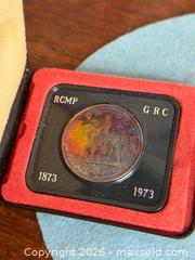 MaxSold Auction: 1973 $1 Royal Canadian Mounted Police Centennial - Silver Dollar - Hamilton (Ontario, Canada) SELLER MANAGED Estate Sale Online Auction - Gertrude Street