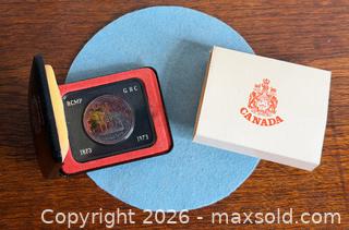 MaxSold Auction: 1973 $1 Royal Canadian Mounted Police Centennial - Silver Dollar - Hamilton (Ontario, Canada) SELLER MANAGED Estate Sale Online Auction - Gertrude Street