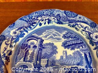 MaxSold Auction: Antique Copeland Spode Blue + White Dinner Plate - Hamilton (Ontario, Canada) SELLER MANAGED Estate Sale Online Auction - Gertrude Street