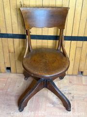 MaxSold Auction: Antique Oak Office, Swivel Chair - Hamilton (Ontario, Canada) SELLER MANAGED Estate Sale Online Auction - Gertrude Street