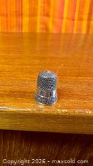 MaxSold Auction: Antique Sterling Silver Thimble - Hamilton (Ontario, Canada) SELLER MANAGED Estate Sale Online Auction - Gertrude Street