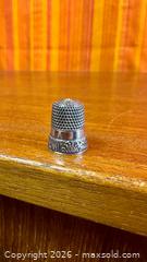 MaxSold Auction: Antique Sterling Silver Thimble - Hamilton (Ontario, Canada) SELLER MANAGED Estate Sale Online Auction - Gertrude Street