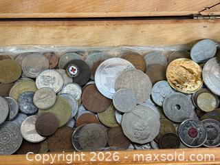 MaxSold Auction: Box of International Currency - Hamilton (Ontario, Canada) SELLER MANAGED Estate Sale Online Auction - Gertrude Street